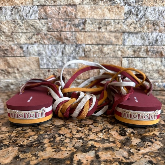 Isabel Marant Tunoi Rope Lace-Up Sandal - Picture 5 of 10